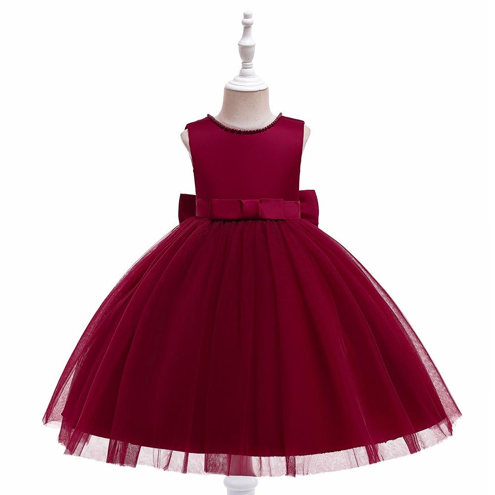 DC27 Size110-160 (13-40kg) Đầm công chúa cao cấp (Đầm voan xoè 3 tầng vải lụa dự tiệc đám cưới) hàng quảng châu