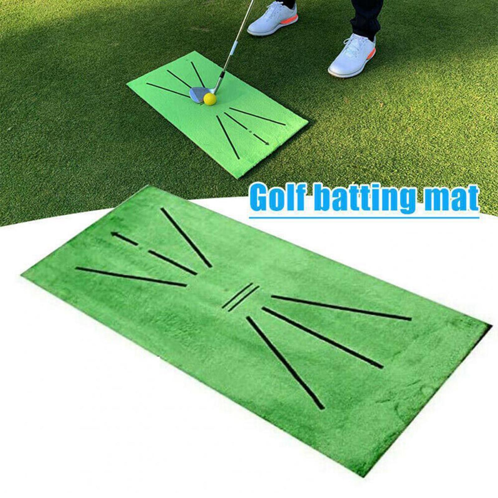 Portable Golf Training Mat Swing Hitting Mat Practice Mat Swing Detection