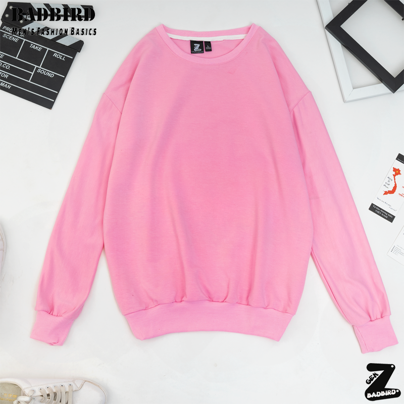 Áo Thun Dài Tay Unisex nam nữ form rộng Oversize, Sweater chất nỉ da cá cao cấp trơn basic, GENZ, Thương hiệu Việt