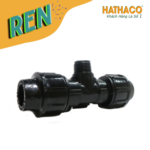 Combo 5 Tê 25 Ren Ngoài 20 - 25 HATHACO Dùng Cho Ống HDPE