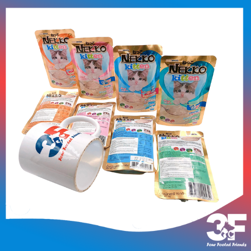 Pate Nekko Kitten Cho Mèo Con Từ Khi Cai Sữa Đến 12 Tháng Tuổi Vị Cá Ngừ Gói 70gr