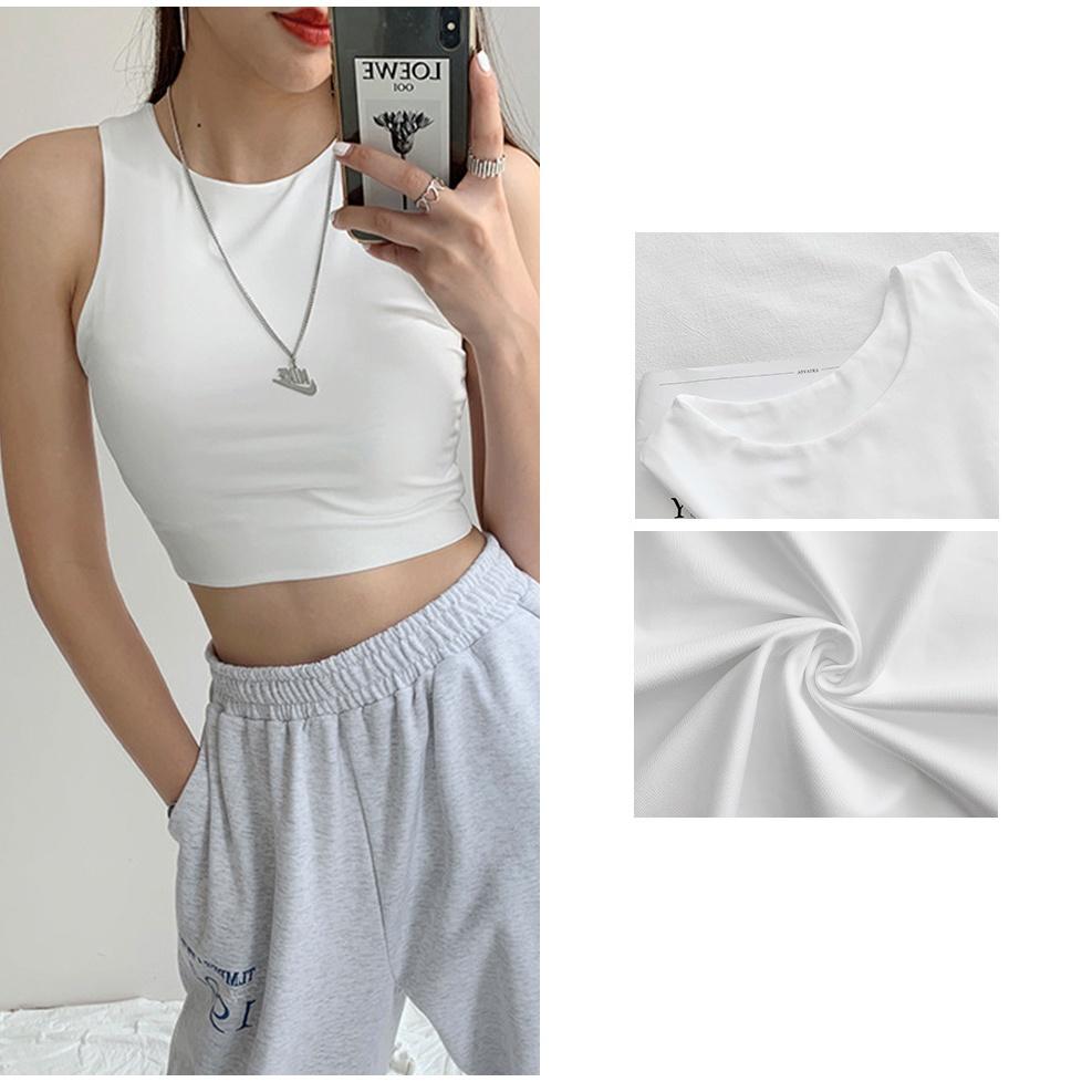 Áo Croptop Ba Lỗ Nữ Loại Đẹp, May Lộn Chất Contton Mỹ Đẹp Form Chuẩn