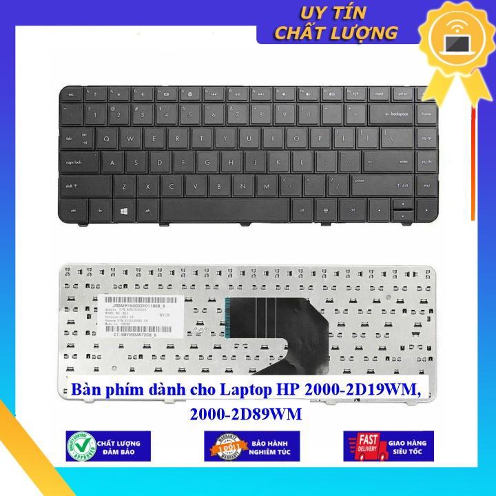 Bàn phím dùng cho Laptop HP 2000-2D19WM 2000-2D89WM - Hàng Nhập Khẩu New Seal