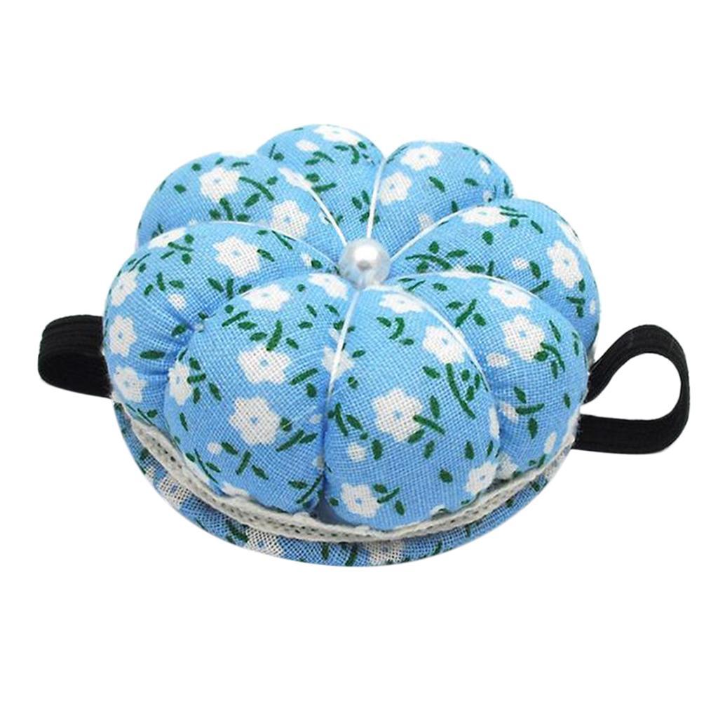 Pumpkin Shaped Pin Cushion Patchwork Pin Holder DIY Sewing Craft Tool