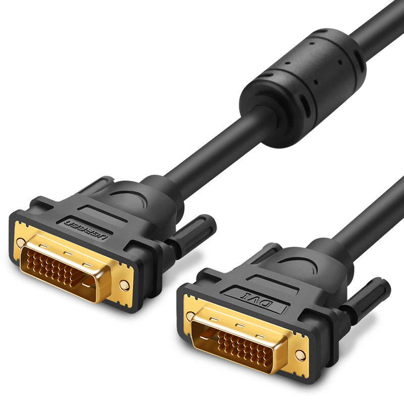 Cáp tín hiệu DVI-D 2 đầu đực dài 15m UGREEN DV101 11603 - Hàng Chính Hãng