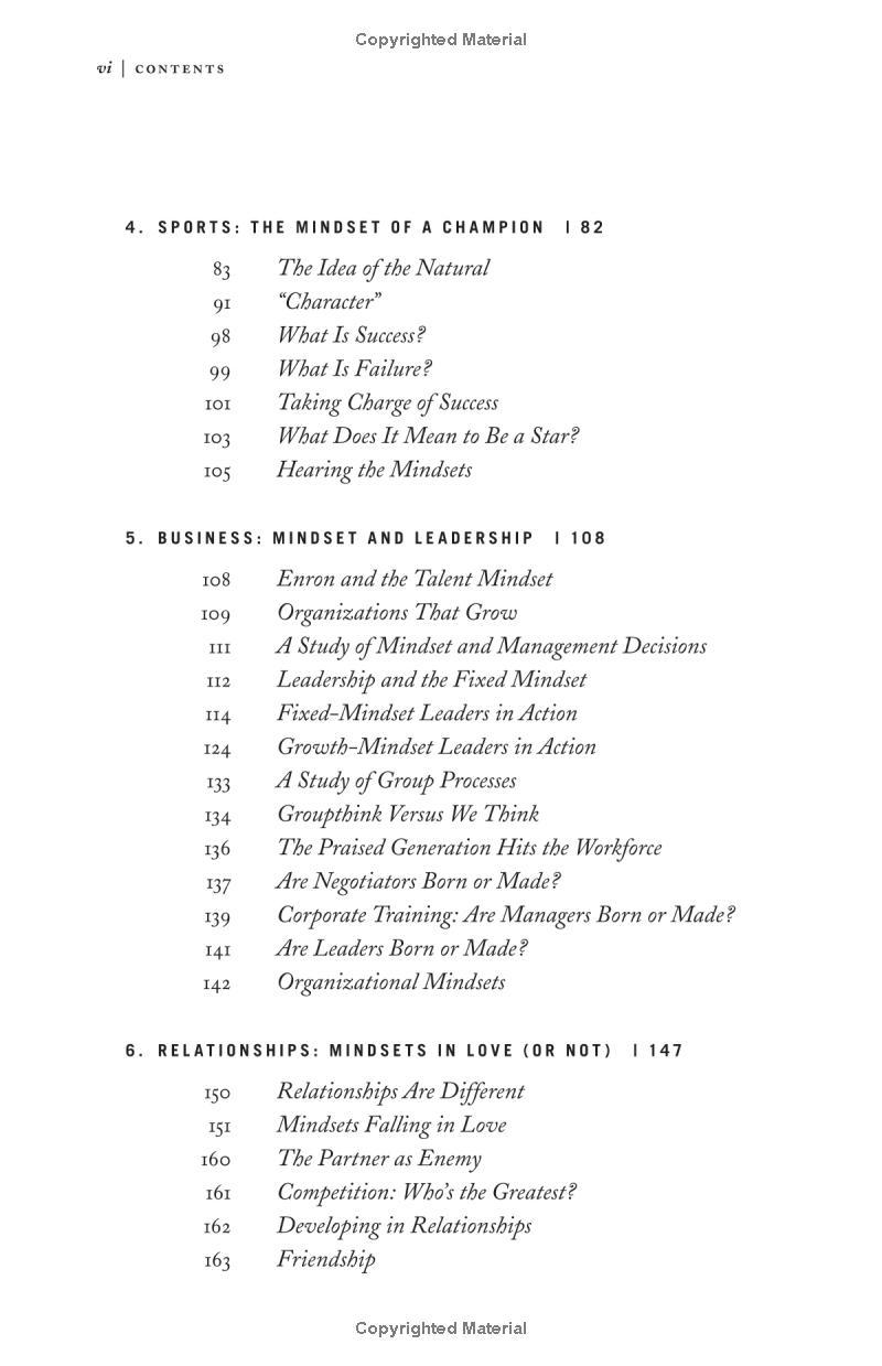 Mindset : The New Psychology of Success