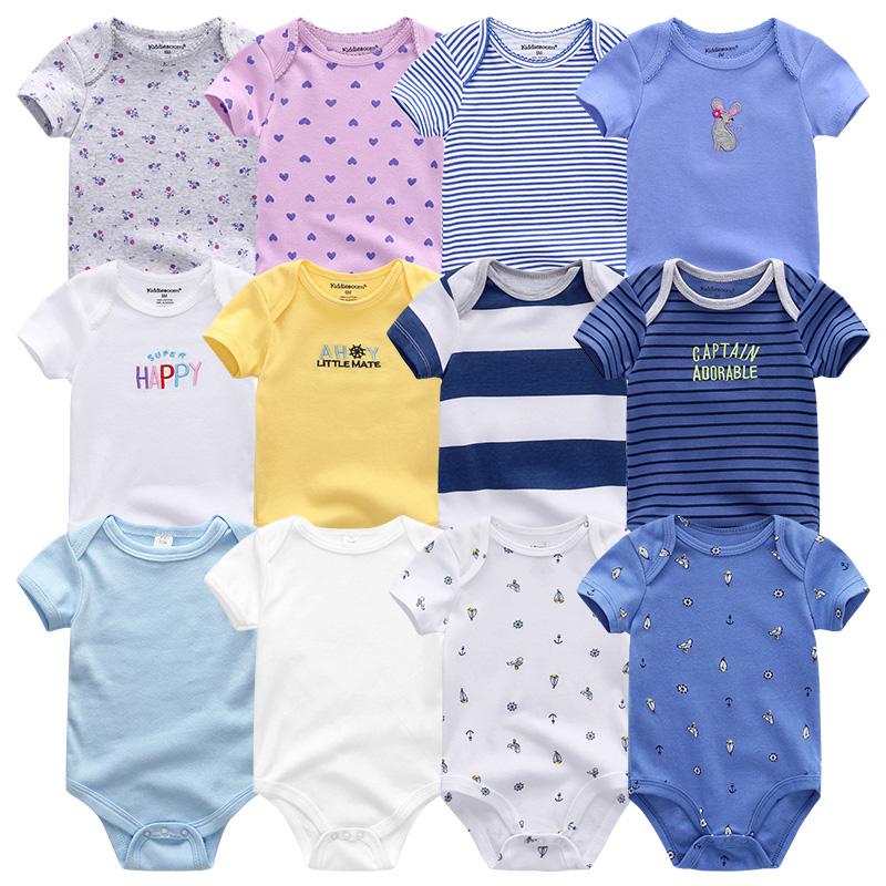 Uniesx Bé Sơ Sinh Rompers Quần Áo 7 Cái/lốc Trẻ Sơ Sinh Áo Liền Quần 100% Trẻ Em Cotton Roupa De Bebe Bé Gái Và Bé Trai Quần Áo Cho Bé