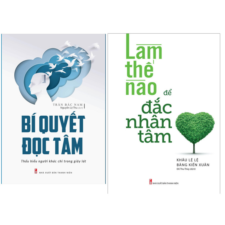 Combo Bí Quyết Đọc Tâm+Làm Thế Nào Để Đắc Nhân Tâm