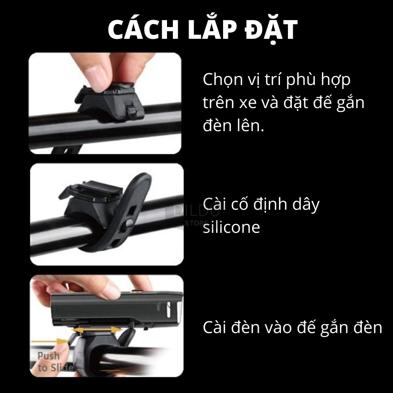 Đèn Còi Xe Đạp Siêu Sáng XPG HJ-047 - Đèn Cảm Biến Ánh Sáng Tự Động - Đèn Led Xe Đạp Thể Thao Pin 2000mAh - Sạc USB - Phiên bản có Còi, âm thành 120db - Hàng Chính Hãng Cao Cấp