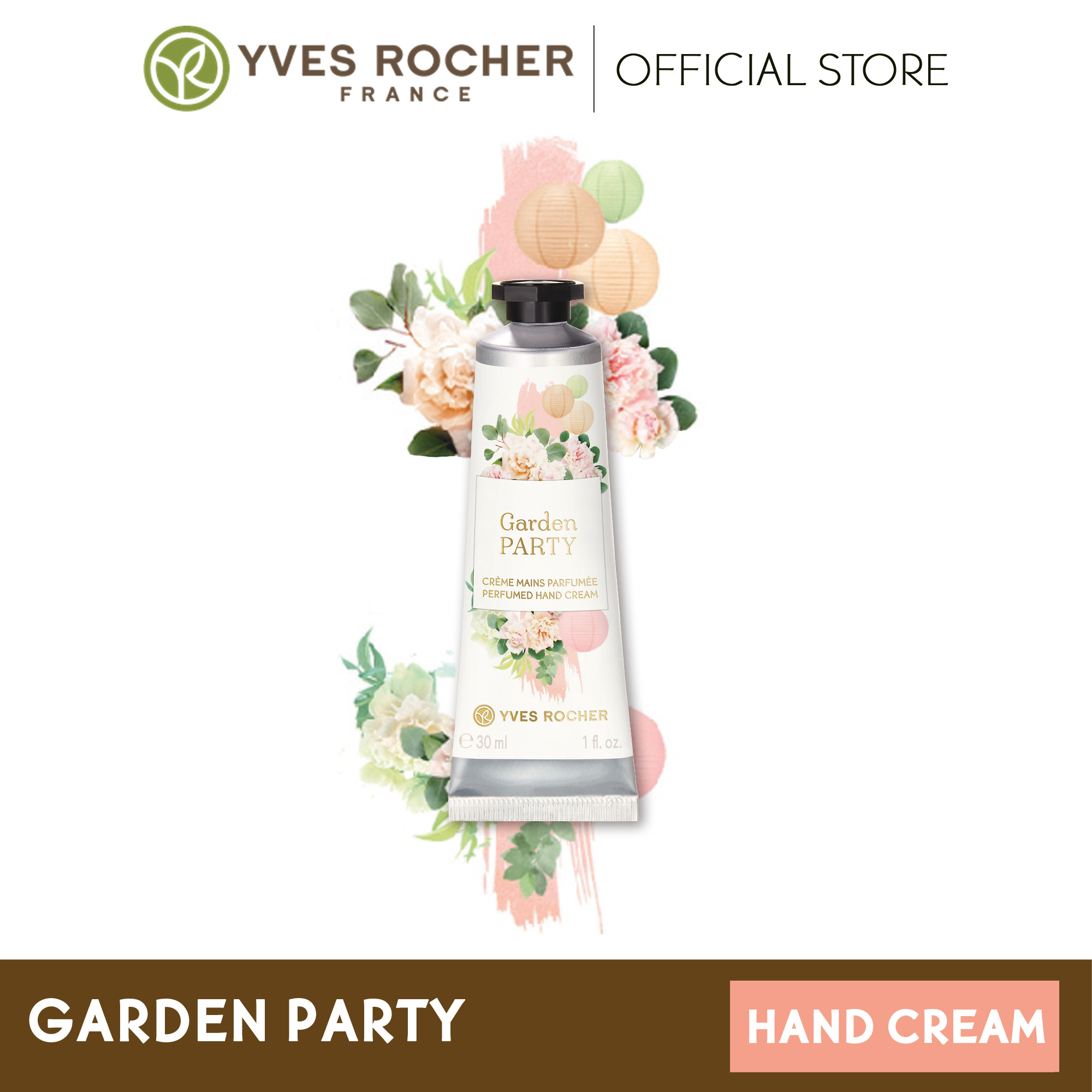 Kem Dưỡng Da Tay Yves Rocher Garden Party Hand Cream 30ml