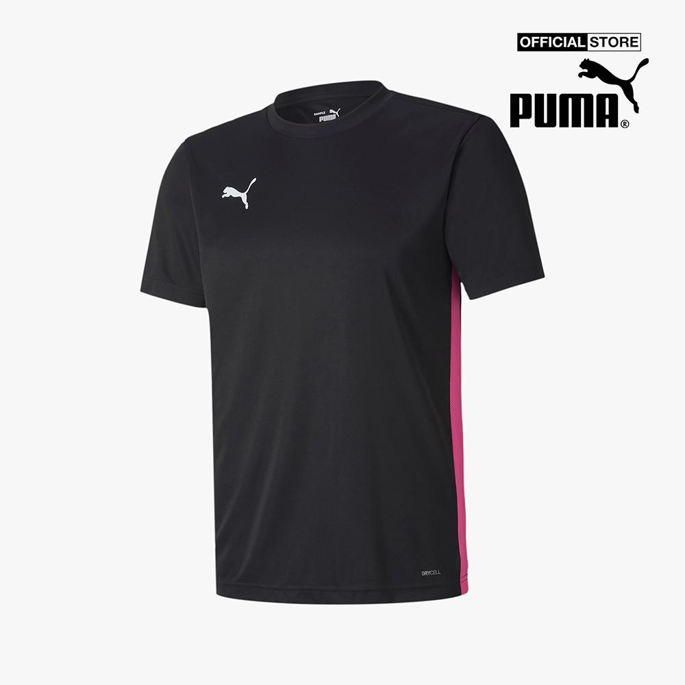 PUMA - Áo thun thể thao cổ tròn tay ngắn phom trẻ em Teamsport 656811