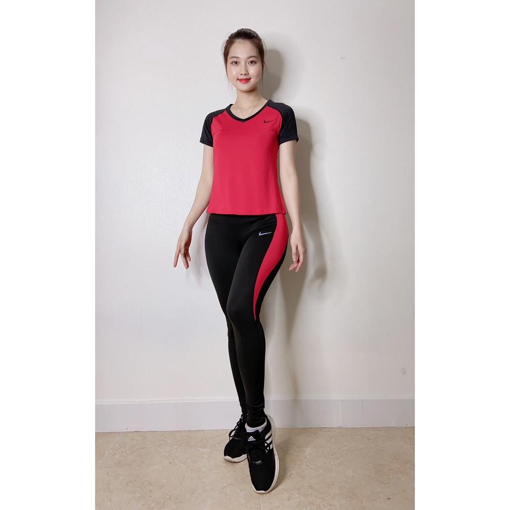 Đồ Tập GYM, Yoga Nữ, Bộ Áo Thể Thao Quần Dài Cao Cấp ODERI MS05- NEKI