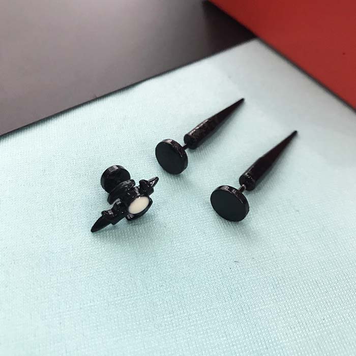 Bộ 3 bông tai đinh unisex titan phong cách Âu Mỹ