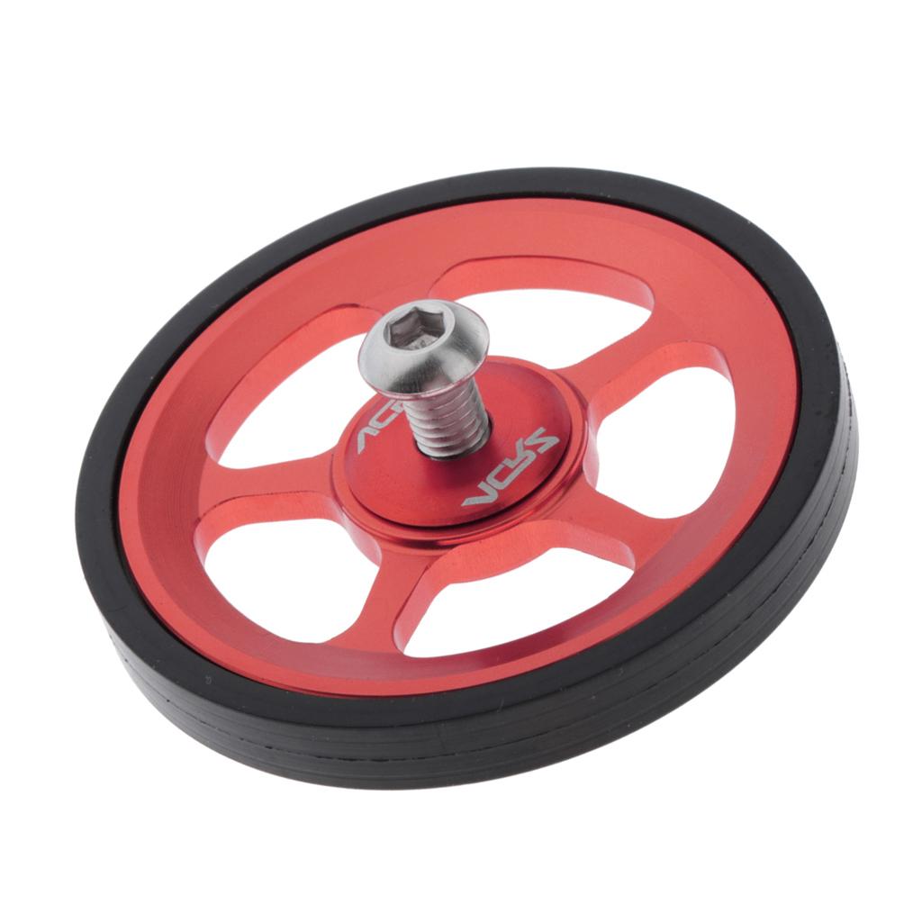 Premium Folding Bike Easy Wheels Modified Easywheel for Brompton