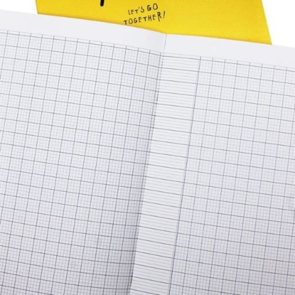 Tập Học Sinh - 4 Ô Ly Vuông - 96 Trang 120gsm - Deli CNA96-PET (Mẫu Bìa Giao Ngẫu Nhiên)