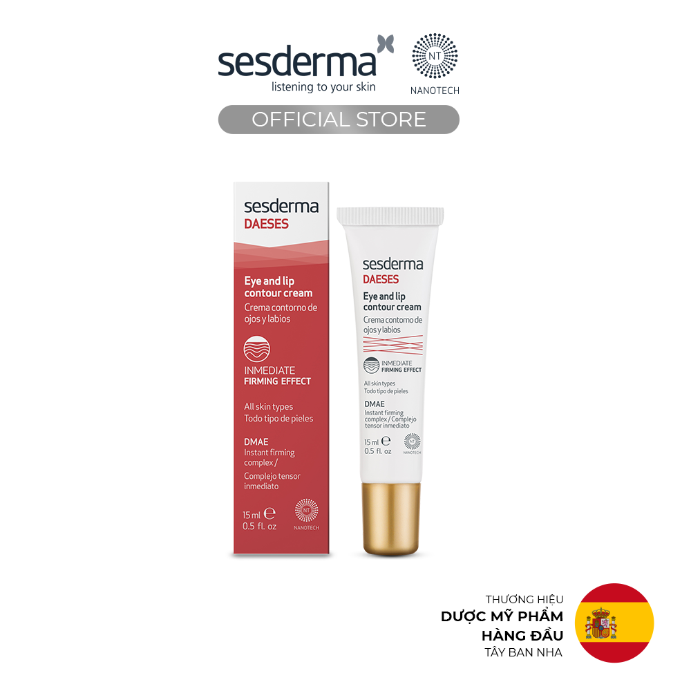 Kem dưỡng nâng cơ mắt & môi Sesderma Daeses 15ml