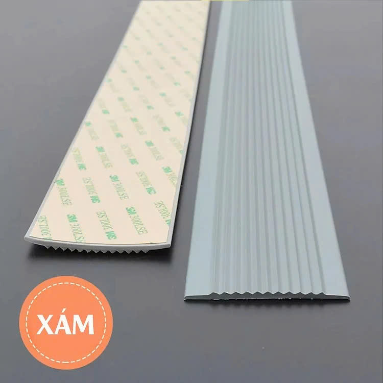 Băng Keo Chống Trượt, Miếng Dán Bậc Cầu Thang Bằng Nhựa PVC Dài 3 Mét Sẵn Keo 3M Siêu Dính, Anh Toàn