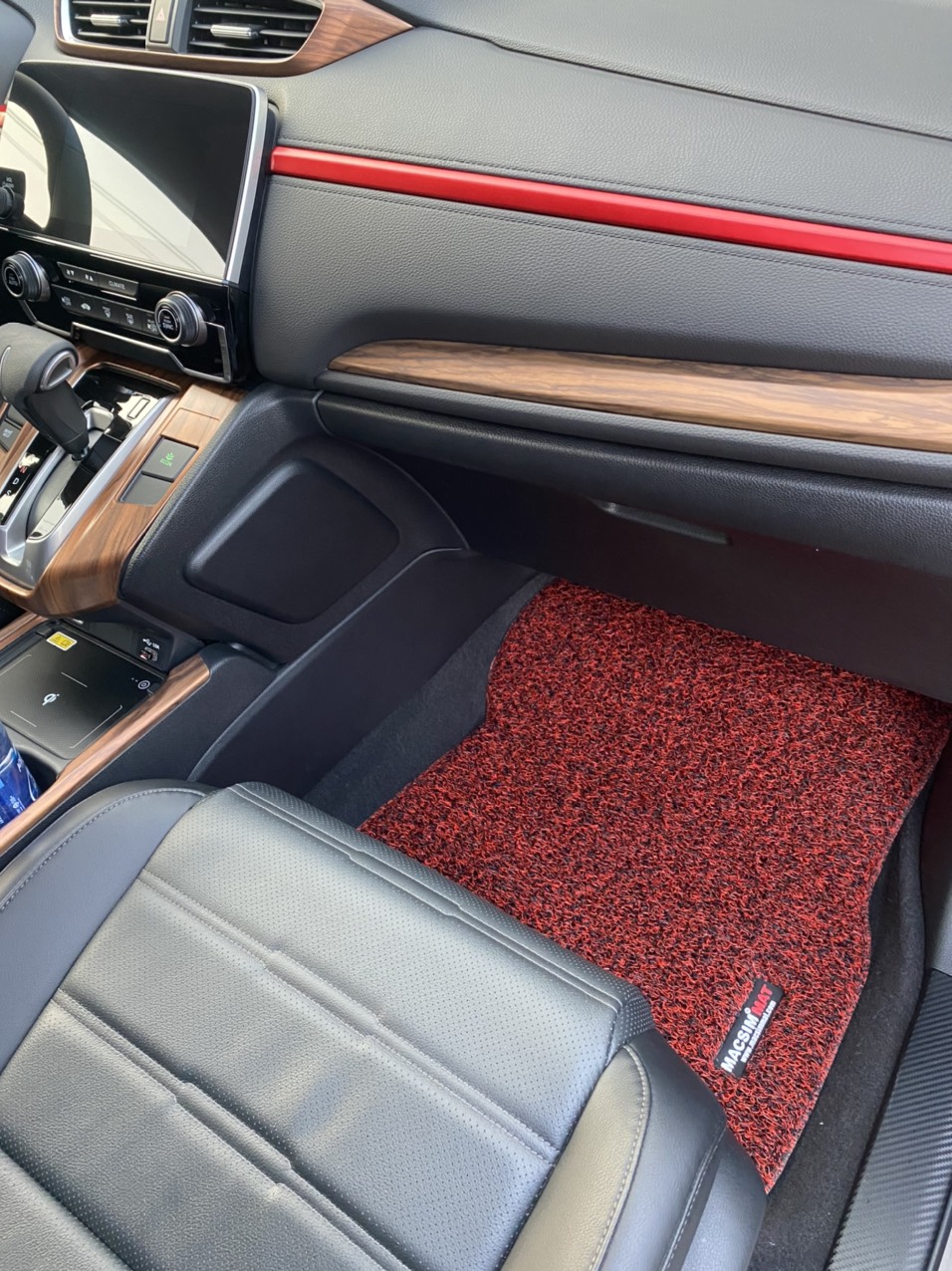 Thảm rối lót sàn ô tô Honda CRV 2018-đến nay Nhãn hiệu Macsim chất liệu nhựa rối cao cấp