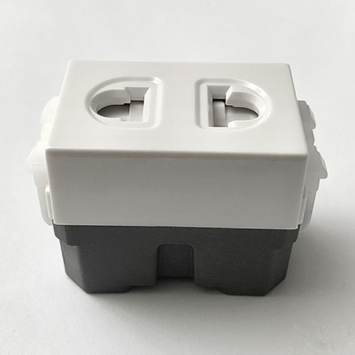 Ổ cắm đơn 2 chấu S18CCU/CN S18CC- Sino Vanlock