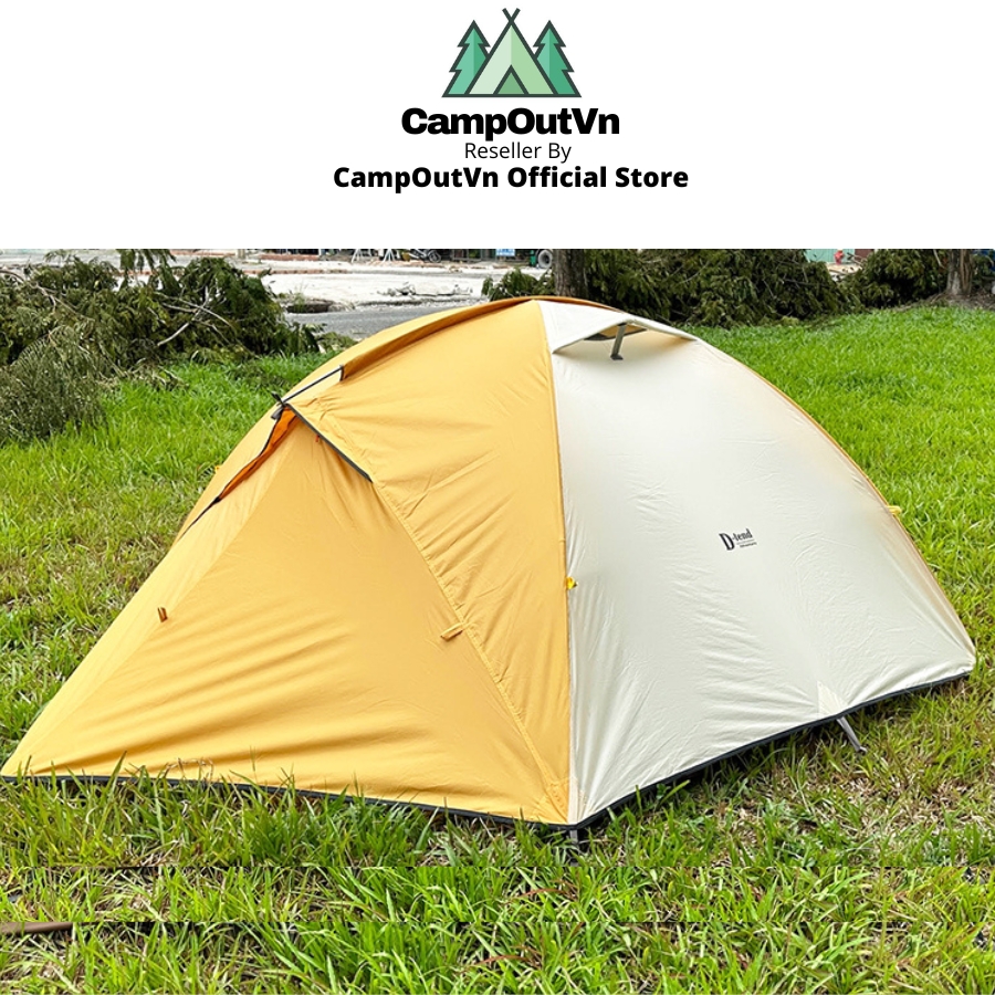 Lều cắm trại xếp gọn Campo 3P D-tend cắm trại du lịch campoutvn A501