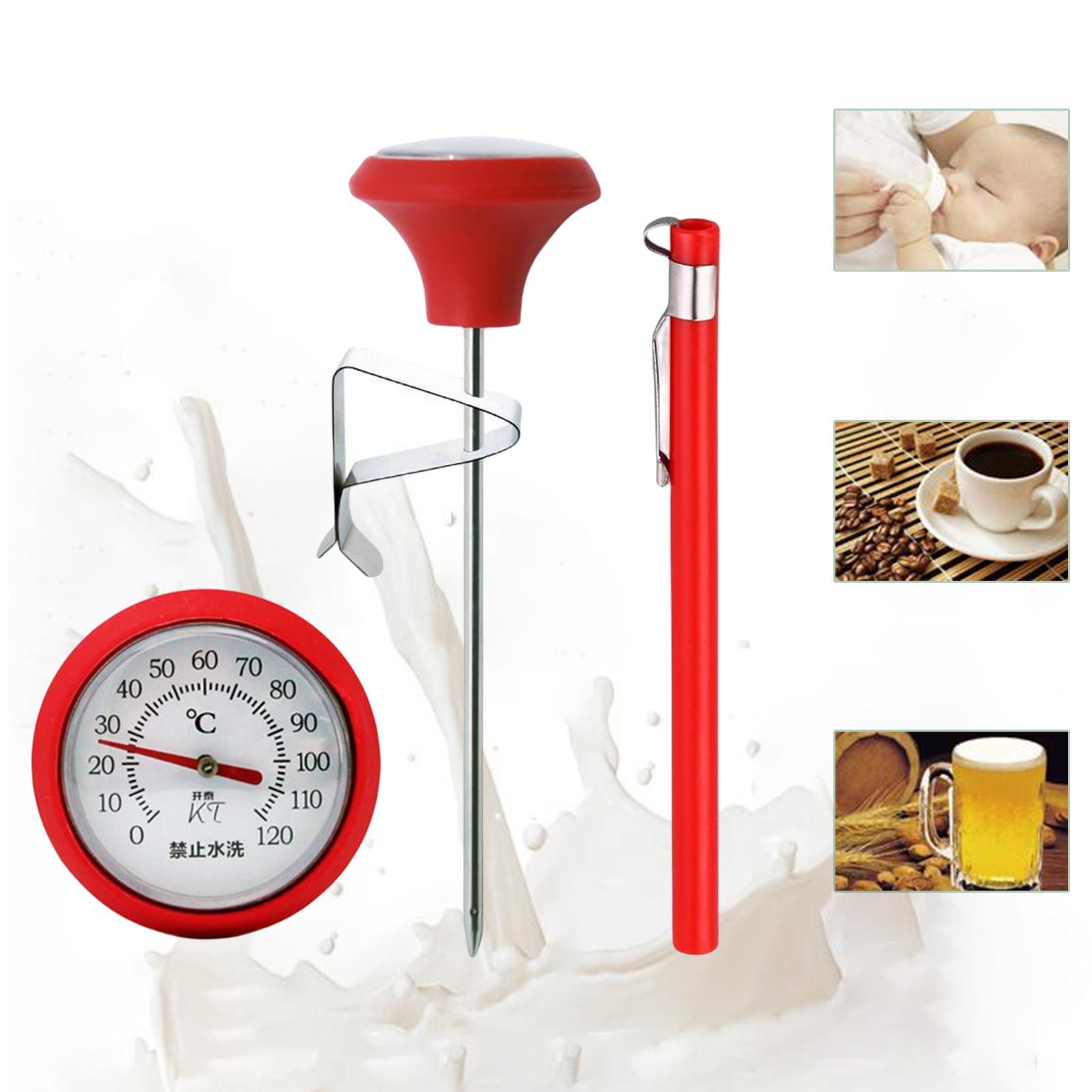 Meat Thermometer Instant Read Probe Thermometer for Garden Kitchen Grill Oven Fry