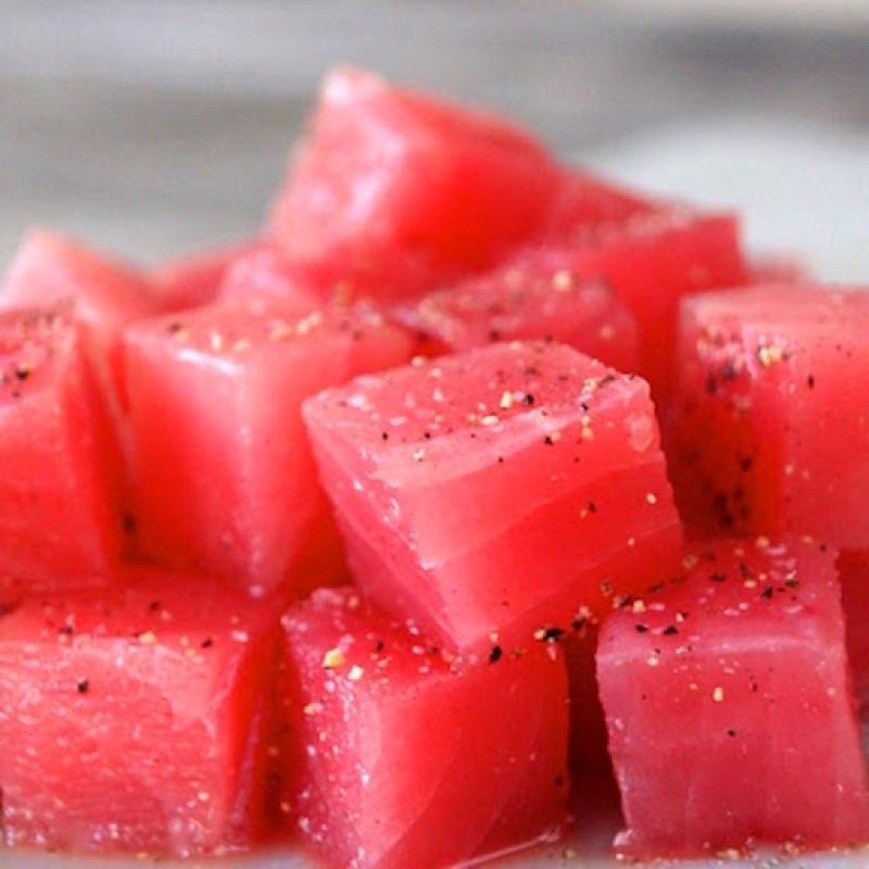 Cá ngừ đại dương cắt hạt lựu 500g
