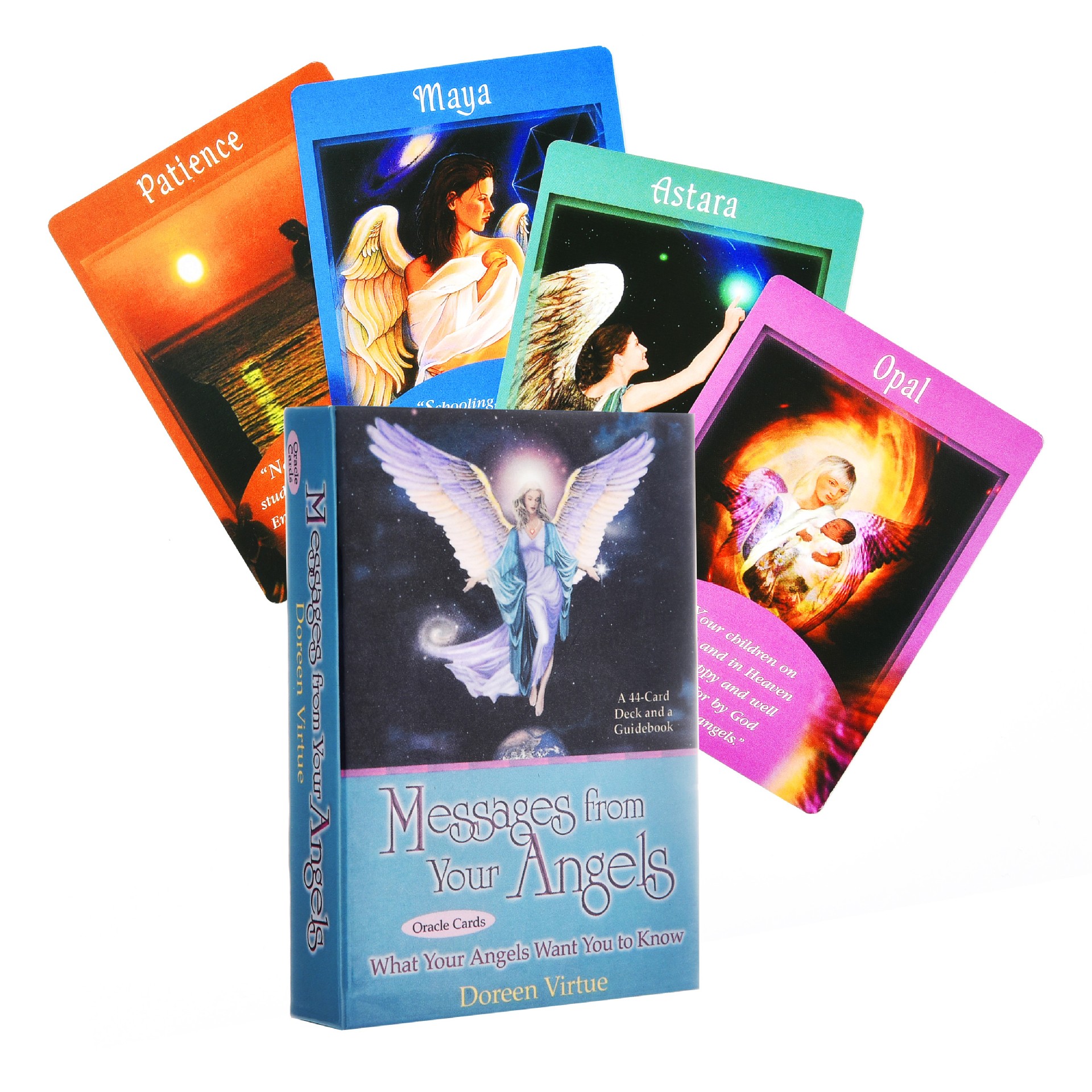 Combo Bộ Bài Bói Messages From Your Angels Cards Tarot Cao Cấp Bản Đẹp  và Túi Nhung Đựng Tarot