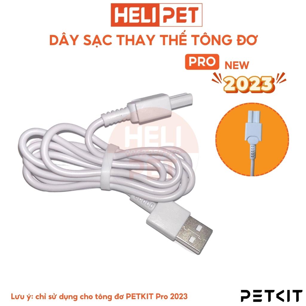 Đầu Thay Thế, Cáp Sạc Tông Đơ Cắt Tỉa Lông Thú Cưng Petkit 2 In 1 Pro 2023