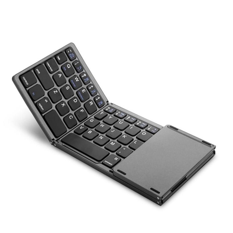 Bàn Phím Bluetooth Bỏ Túi Foldable Keyboard With TouchPad