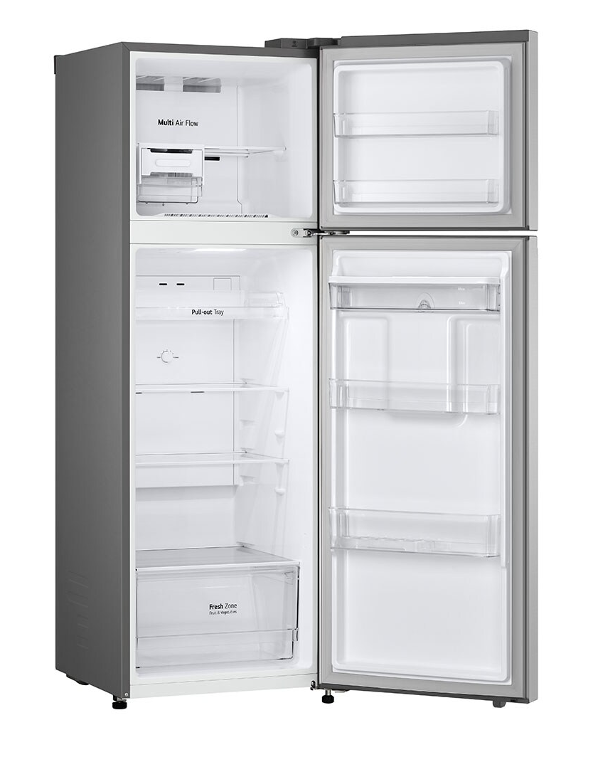 Tủ lạnh ngăn đá trên, lấy nước ngoài LG Smart Inverter GV-D262PS 264L (Bạc) - HÀNG CHÍNH HÃNG (CHỈ GIAO HCM)