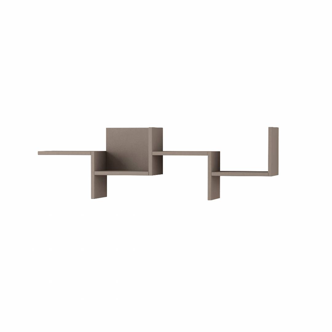 Kệ gỗ treo tường trang trí hiện đại SMLIFE Watson | Gỗ MDF dày 17mm chống ẩm | D120xR20xC35cm
