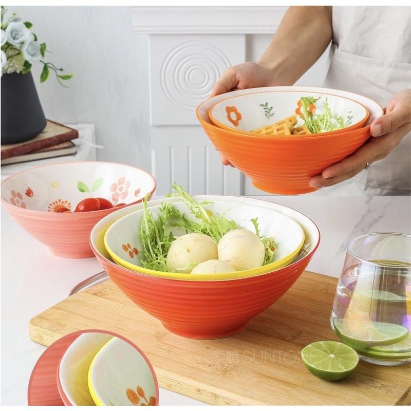 Bát màu sắcBát tô 20cm Bát ăn bún phở mỳ
