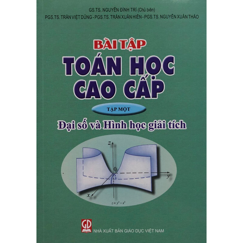 Bài tập Toán học cao cấp Tập một- Đại số và Hình học giải tích