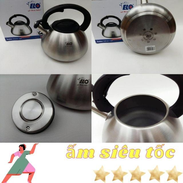 Ấm Từ Inox 304 Đáy Liền BOMBEE - Hãng Nội Địa Đức, Ấm Đun Nước Đáy Từ, Tiếp Nhiệt Nhanh, Giữ Nhiệt Tốt