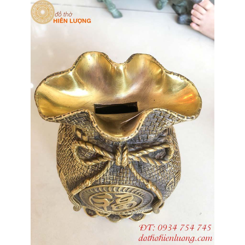 Túi Tiền Tiết Kiệm Bằng Đồng Phong Thủy