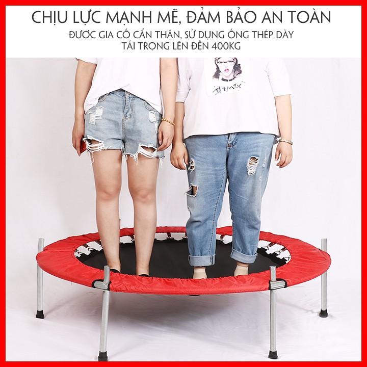 Nhà nhảy nhún trẻ em, có lan can cho bé siêu cao cấp