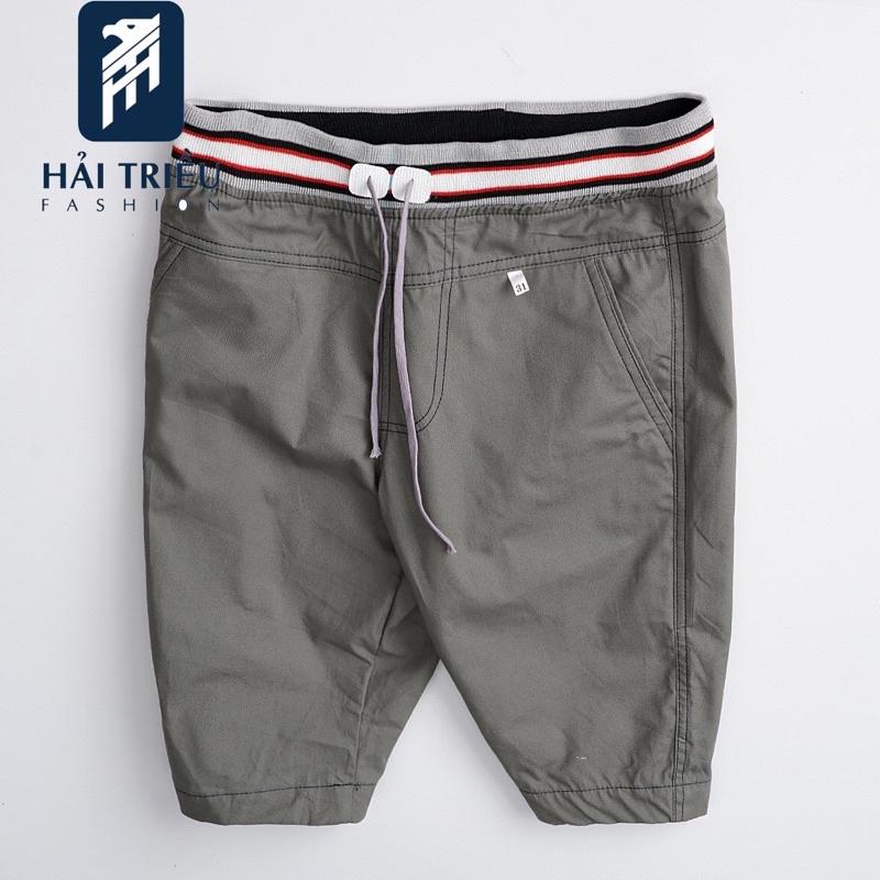 Quần short kaki lưng thun Hải Triều 046