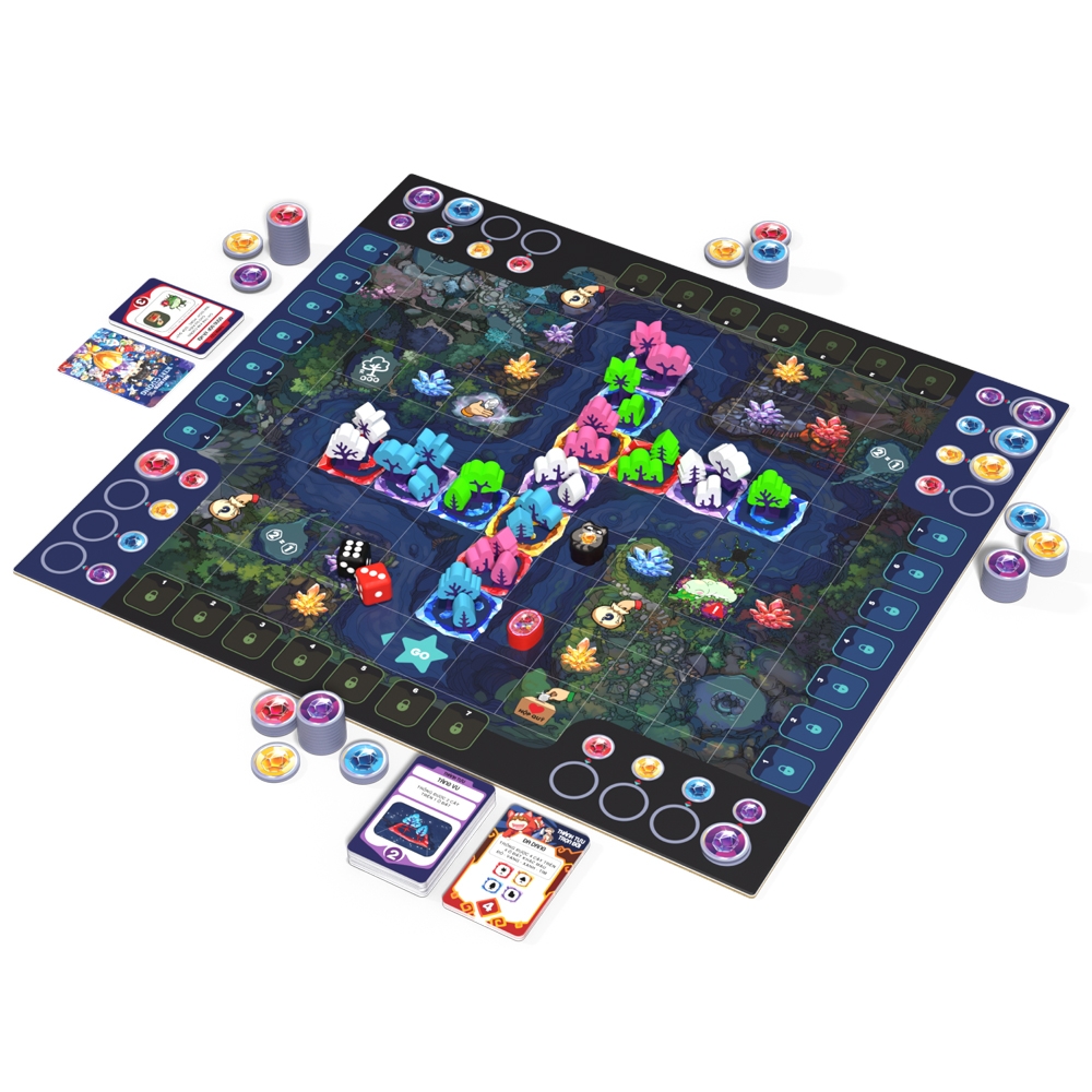 Boardgame Lớp Học Mật Ngữ - Khu Rừng Kim Cương