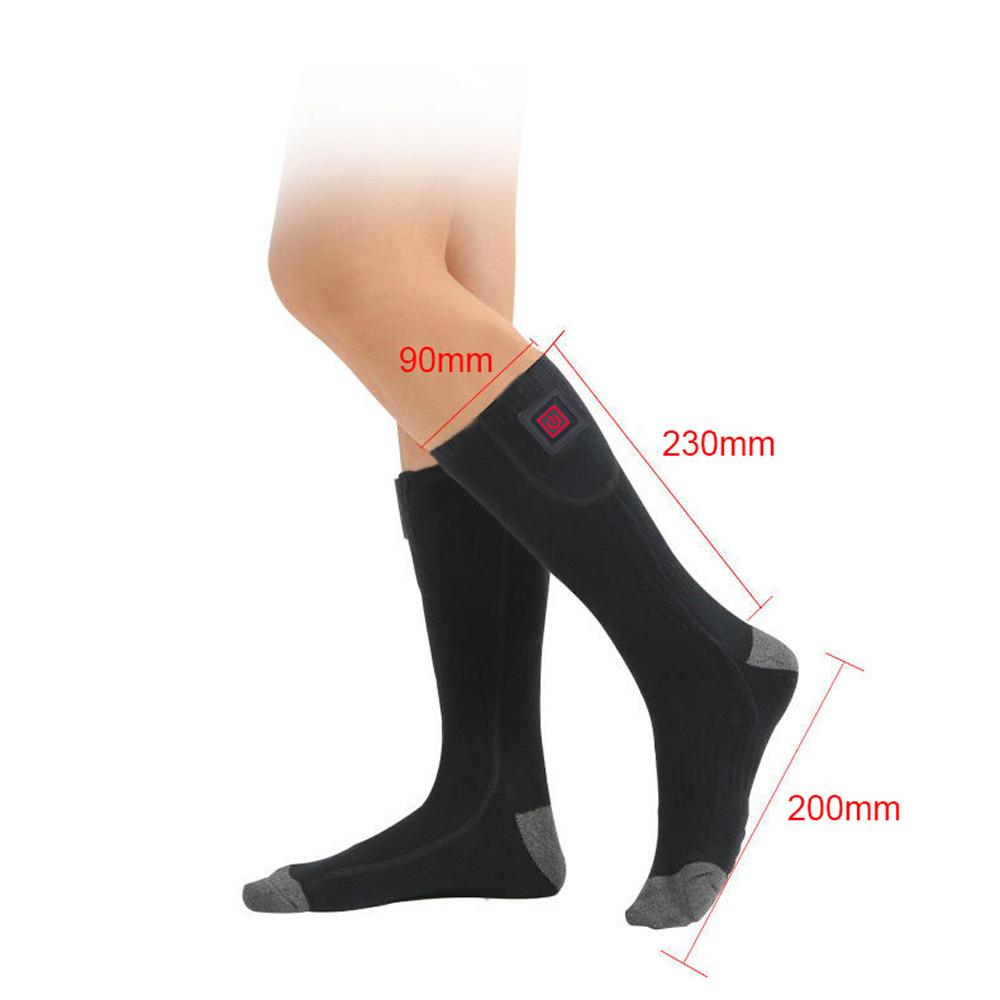 Electric Heated Socks for Men Women APP Control Rechargeable Heating Socks Battery Power Winter Warm Socks Feet Warmer for Cold Weather Camping Skiing Hiking Cycling