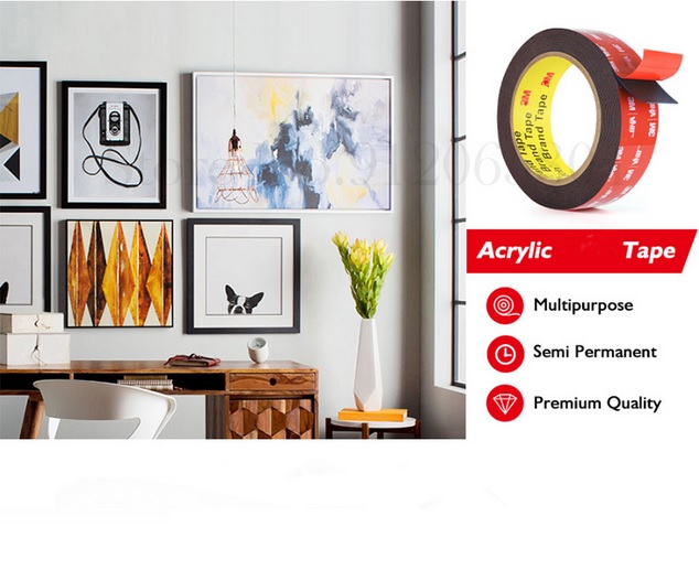 Băng Keo 2 Mặt Cường Lực VHB3M-cuộn dài 3 mét