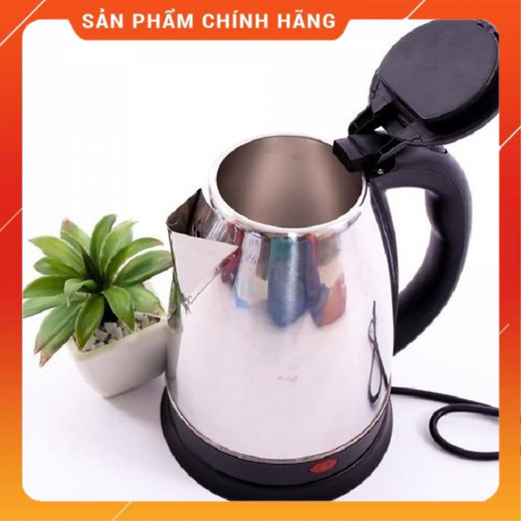 Ấm đun nước ấm siêu tốc inox cao cấp 1.8L