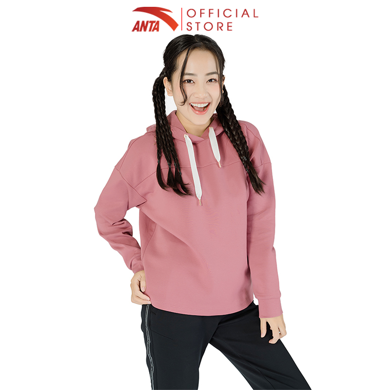 Áo hoodie thể thao nữ Anta 862137713