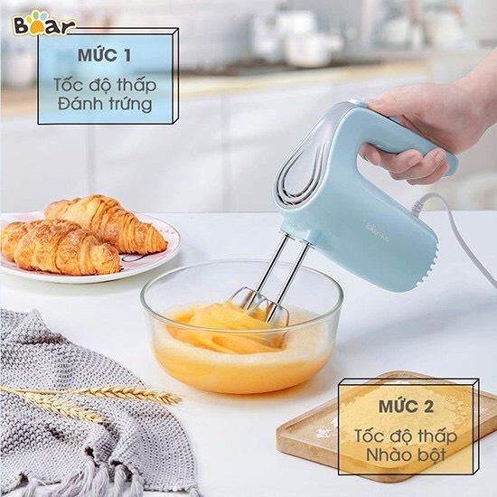 Máy đánh trứng, nhào bột 5 tốc độ Bear DDQ B02P5