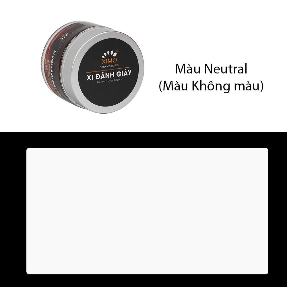 Xi kem đánh giày 50ml bảo dưỡng và bổ sung, phục hồi màu cho da giày, túi ví, áo, ghế sofa XXI02