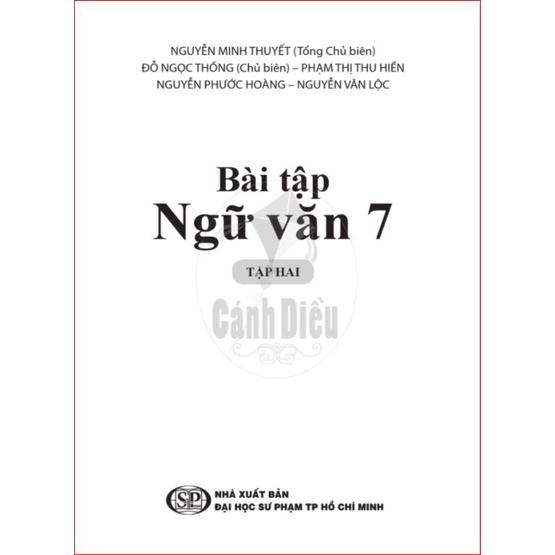 Bài Tập Ngữ văn 7/2 - Cánh Diều