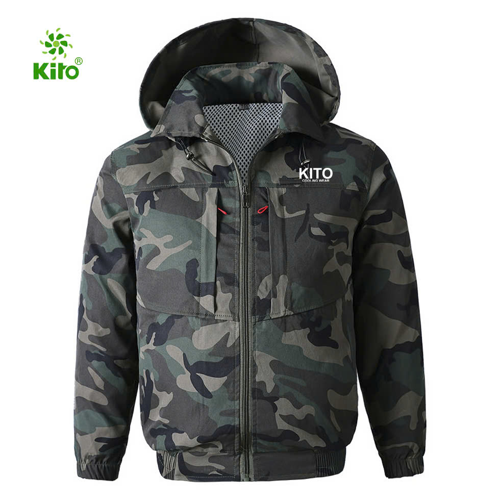 Bộ áo điều hòa KITO NEWPRO KT10 thế hệ mới nhất 2026 quạt 24V siêu bên ,chống chai ,chống phồng