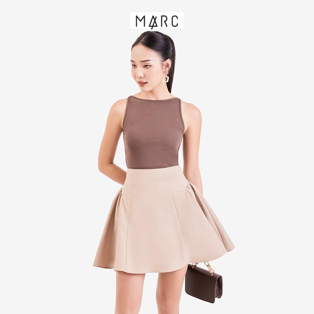 Áo thun croptop nữ MARC FASHION 3 lỗ cổ thuyền FALH061722