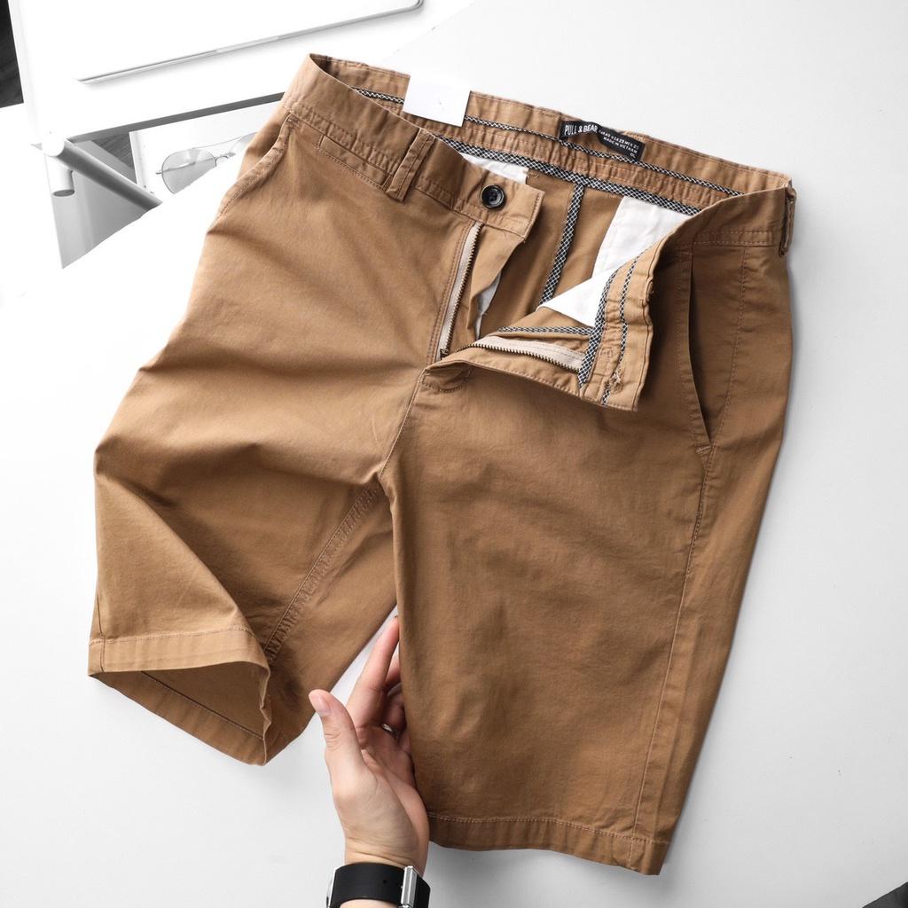 VNXK - Quần Short kaki 4 màu QSKP | LASTORE MENSWEAR