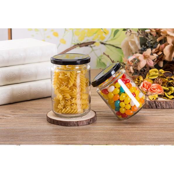 Hũ Thủy Tinh Tròn Nắp Thiếc 75ml, 120ml, 150ml, 240ml; 350ml - Duonghieu6789
