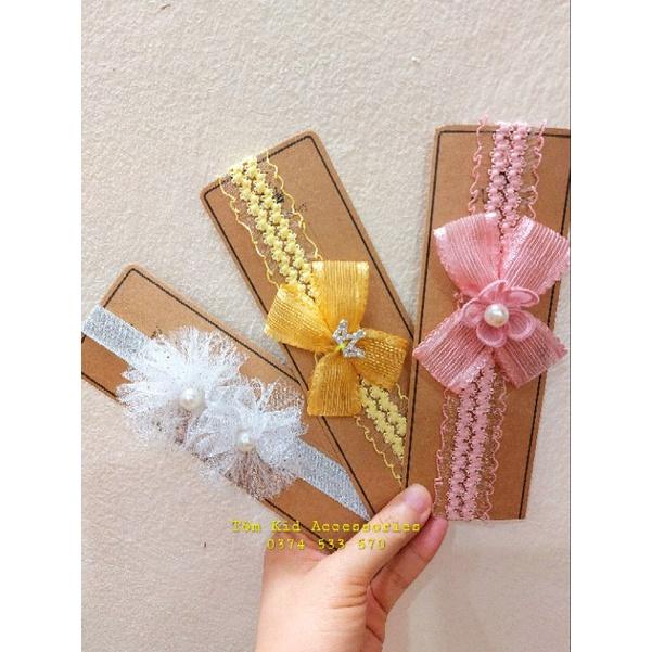 Băng đô vương miện Handmade cute cho bé yêu,Mẹ Tôm